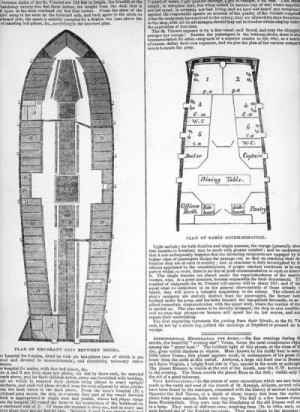 Plan The Emigrant Ship Vincent