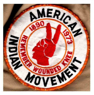 American Indian Movement Badge Picture