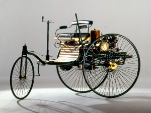First Automobile Karl Benz The history of the automobile begins with ...