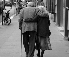 58. Seeing old people in love