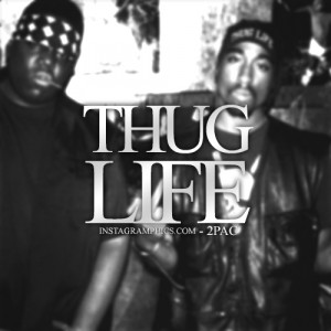 Thug Life 2pac And Biggie Graphic