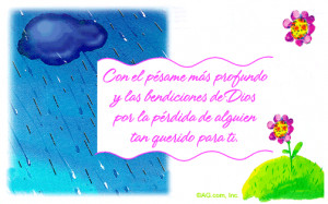 Sympathy in Spanish | English to Spanish .