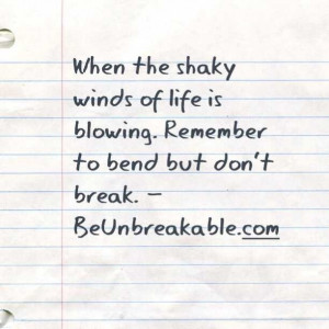 Unbreakable Quotes Website...