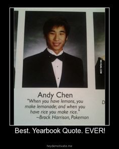 Yearbook Quotes