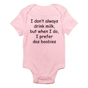 Babies Gifts > Babies Baby > dos boobies Infant Bodysuit
