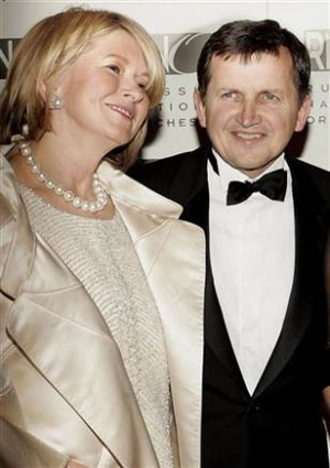 Image: Martha Stewart and Charles Simonyi
