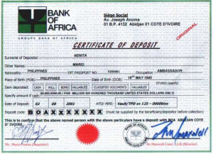 certificate of deposit quotes