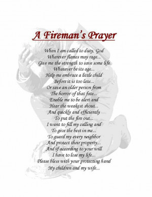 Fireman's Prayer: Firefighters Daughters, Fire Wife, Fireman Wife ...