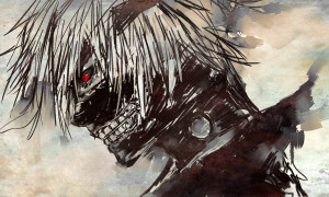 ... ghoul ver.), Ken Kaneki the main protagonist of Tokyo Ghoul in ghoul