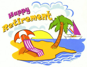 retirement word cloud concept happy retirement clip art