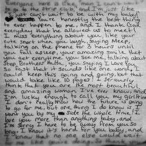 army girlfriend quotes