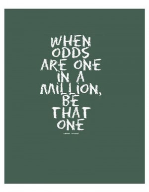 One in a Million Quotes
