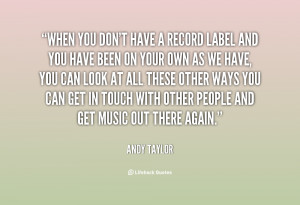 andy taylor quotes music is escapism it s entertainment andy taylor