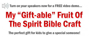 Fruit Of The Spirit Bible Crafts And Bible Games For