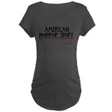 AHS Asylum Logo Maternity Dark T-Shirt for