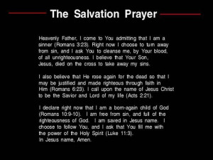 salvation Jesus nailed it