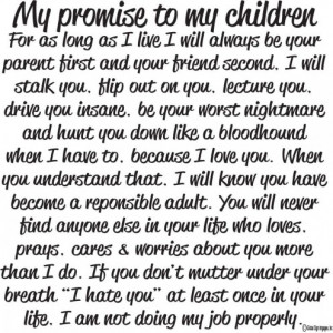 Promise to My Children