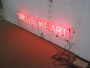 Neon // Smells Like Art // Quote