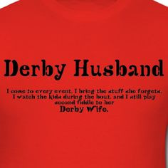 ... partner so he can be widowed for my future Derby Wife. @Dunedin Derby