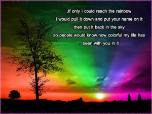 Rainbow quote