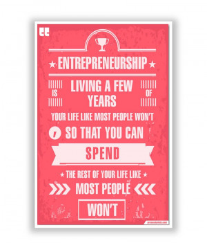 PosterGuy Entrepreneurship Quote