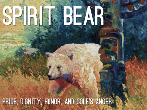 Touching Spirit Bear At Oow Spirit bear