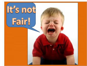Analogy #235: It’s Not Fair!