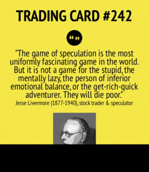 Speculation Quotes Trading quotes - the game of
