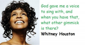 Whitney houston famous quotes 5