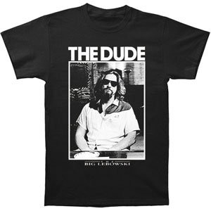 Big Lebowski The Dude Photo T-Shirt