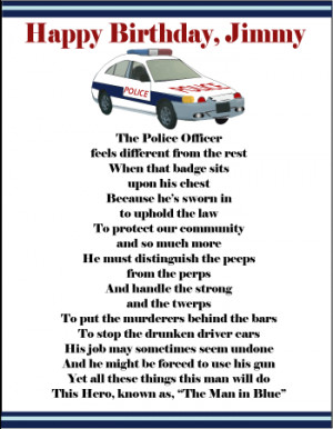 ... poem hero poems for the man you love celebrate police officers on