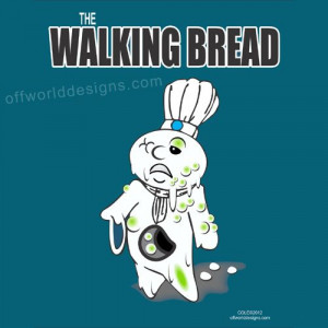 New T-shirt Funny Pillsbury Dough Boy Zombie Walking Dead Offworld ...