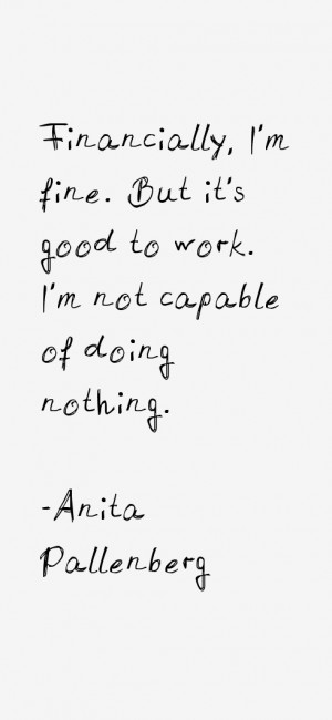 Anita Pallenberg Quotes & Sayings