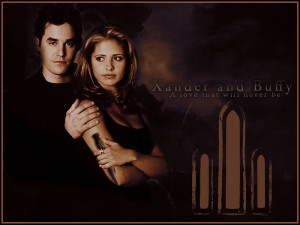 Buffy the Vampire Slayer buffy and xander