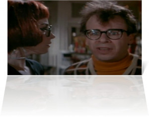 Photo of Rick Moranis, who portrays Louis Tully , appearing beside ...