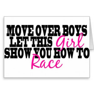 Move Over Boys..... Card