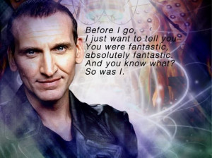 Doctor who the 9th doctor quote