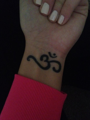 Om tattoo, my daily reminder that I have the power to overcome any ...