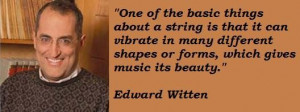 Edward witten famous quotes 5