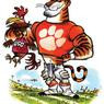 Clemson Tiger Eating A Gamecock Layouts