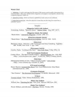 Works Cited Samples _Magazine Article with Author_ Armstrong