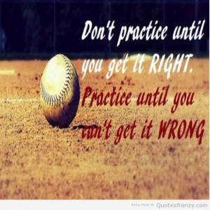 Baseball And Softball Quotes