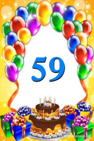 59th birthday wishes