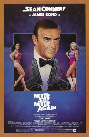 Sean Connery as James Bond in Never Say Never Again (1983)
