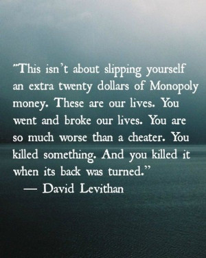 quote by David Levithan