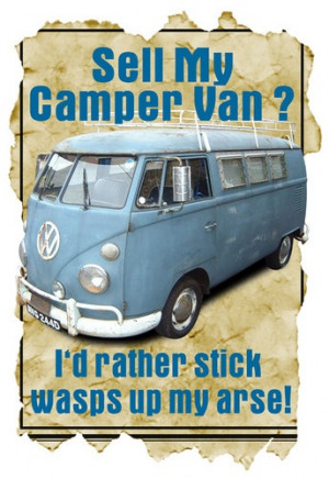 ... White T-Shirt, Sell My VW Camper Van Funny Quote Ideal Present. | eBay