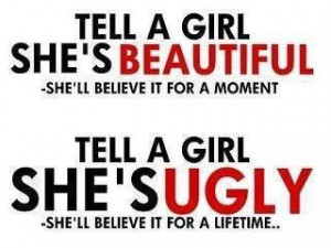 Tell her she's beautiful