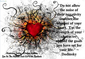 Negativity perpetuates itself, breeds dissatisfaction and clutters the ...