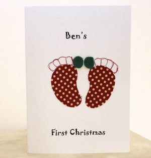 first christmas card sayings