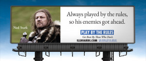 ned stark quotes source http despair com ned stark play by the rules ...
